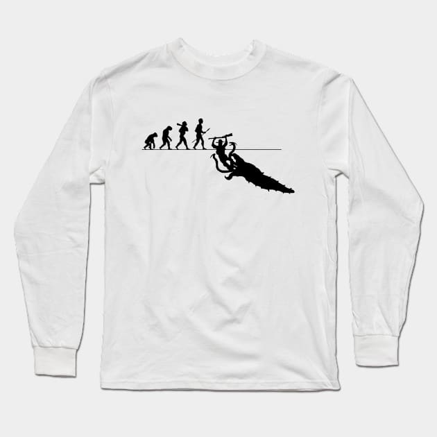 Evolution Graboid Long Sleeve T-Shirt by CCDesign